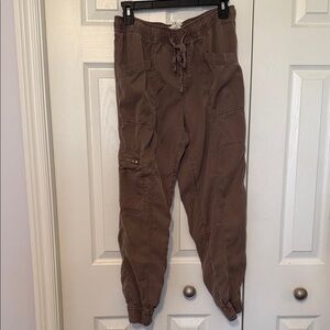 Brown Cargo Jogger Pants. Create a bundle and save!